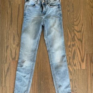 Abercrombie Kids Light Blue High-Rise Skinny Jeans